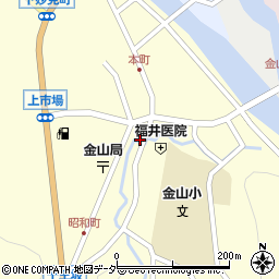 岐阜県下呂市金山町金山2134周辺の地図