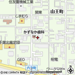 千葉県千葉市稲毛区山王町346周辺の地図