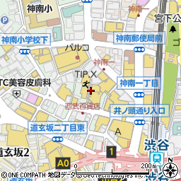 株式会社ロフト　渋谷ロフト周辺の地図