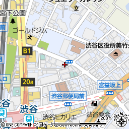 アドルフォ・ドミンゲス・ジャパン株式会社　渋谷店周辺の地図