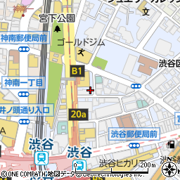 ニッポンレンタカー渋谷駅東口営業所周辺の地図