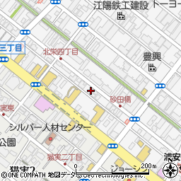 千葉県浦安市北栄4丁目19-41周辺の地図