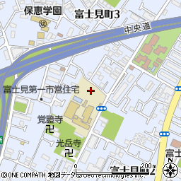 東京都調布市富士見町1丁目38周辺の地図