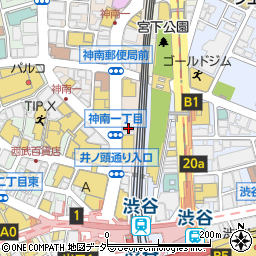 東日本銀行青山支店 ＡＴＭ周辺の地図