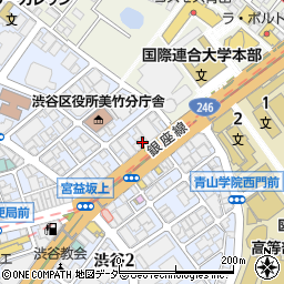 東京都渋谷区渋谷1丁目1-6周辺の地図