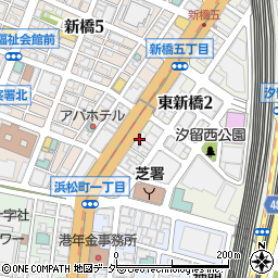東新橋ビル周辺の地図