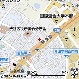 東京都渋谷区渋谷1丁目1周辺の地図