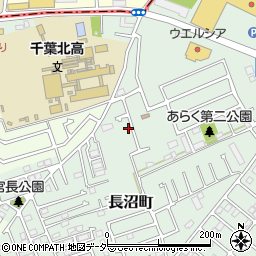 千葉県千葉市稲毛区長沼町151周辺の地図