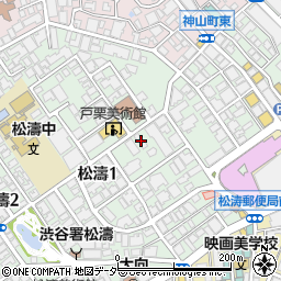 松濤Ｋマンション周辺の地図