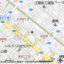 千葉県浦安市北栄4丁目19-39周辺の地図