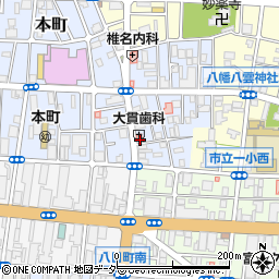 八王子・生活者ネットワーク周辺の地図