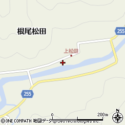 岐阜県本巣市根尾松田425周辺の地図