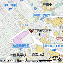 鶏豚きっちん渋谷道玄坂店周辺の地図