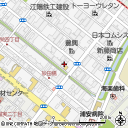 千葉県浦安市北栄4丁目17-46周辺の地図