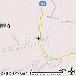 仲禅寺区周辺の地図