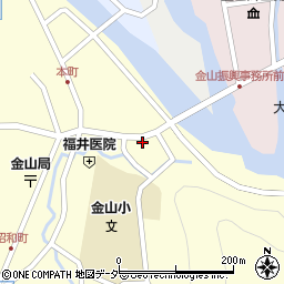 岐阜県下呂市金山町金山2081-25周辺の地図