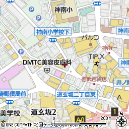 焼肉ライク 渋谷宇田川町店周辺の地図