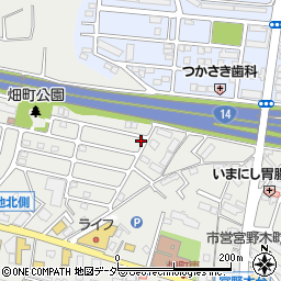 千葉県千葉市花見川区畑町539-46周辺の地図