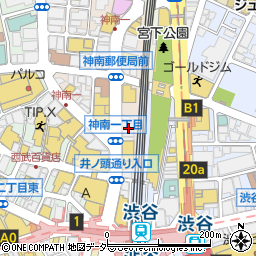 セカンドストリート　渋谷神南店周辺の地図