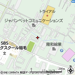 千葉県千葉市稲毛区長沼町122-14周辺の地図