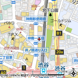 株式会社アイワホーム　渋谷店周辺の地図