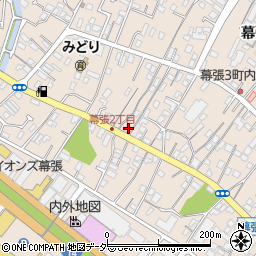 千葉鎌ケ谷松戸線周辺の地図