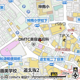 吉本興業株式会社周辺の地図