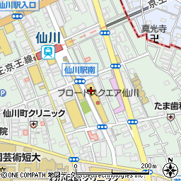 ローカルインディア 仙川店周辺の地図
