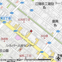 千葉県浦安市北栄4丁目19-38周辺の地図