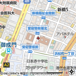 シティハウス東京新橋周辺の地図