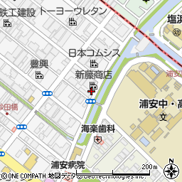 千葉県浦安市北栄4丁目7-23周辺の地図
