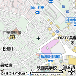 東京都渋谷区松濤1丁目7周辺の地図