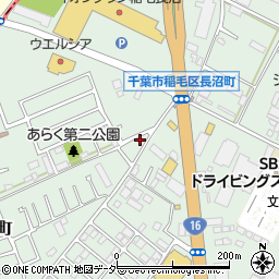 千葉県千葉市稲毛区長沼町219-18周辺の地図