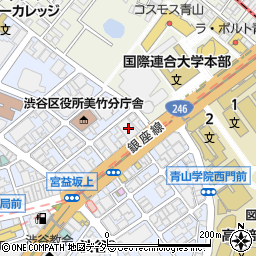 東京都渋谷区渋谷1丁目1-4周辺の地図