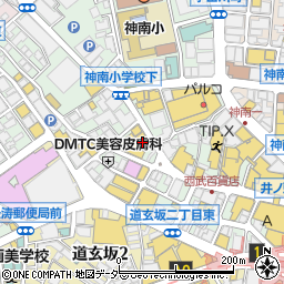 アンククロス渋谷店周辺の地図