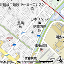 千葉県浦安市北栄4丁目6-21周辺の地図