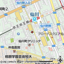 すき家仙川店周辺の地図