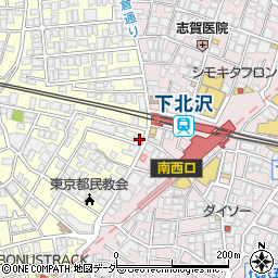 東京都世田谷区代田5丁目34-21周辺の地図