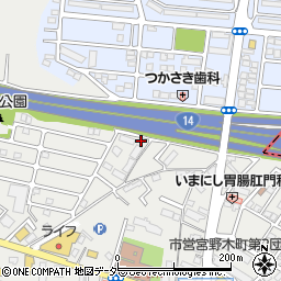 千葉県千葉市花見川区畑町557-6周辺の地図