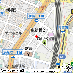東京都茶協同組合周辺の地図