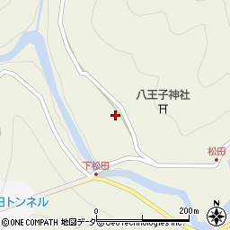 岐阜県本巣市根尾松田549周辺の地図