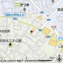酒＆業務スーパー四街道店周辺の地図