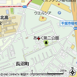 千葉県千葉市稲毛区長沼町150-73周辺の地図