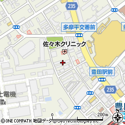 〒191-0062 東京都日野市多摩平の地図