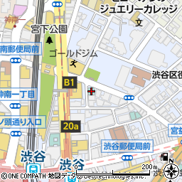 ａｌｌ　ｄａｙ　ｐｌａｃｅ　ｓｈｉｂｕｙａ周辺の地図