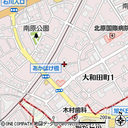 茶話本舗デイサービス八王子劉心亭周辺の地図