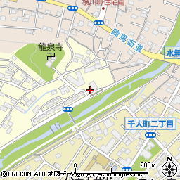 東京都八王子市長房町45-2周辺の地図