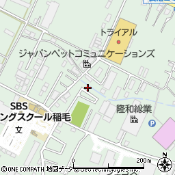 千葉県千葉市稲毛区長沼町122-11周辺の地図