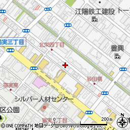 千葉県浦安市北栄4丁目19-37周辺の地図