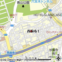 稲川素子事務所周辺の地図